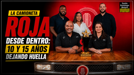 La camioneta roja desde dentro: 10 y 15 años dejando huella
