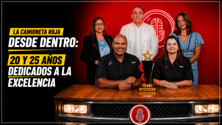 La camioneta roja desde dentro: 20 y 25 años dedicados a la excelencia